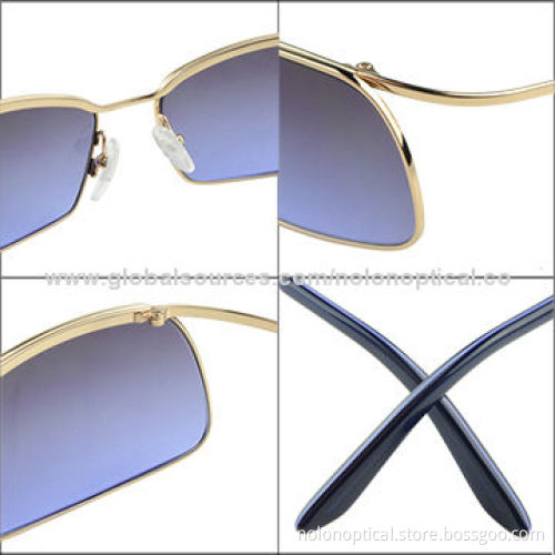 2014 New Model Silver Metal Sunglasses for Men, CE and FDA Marks